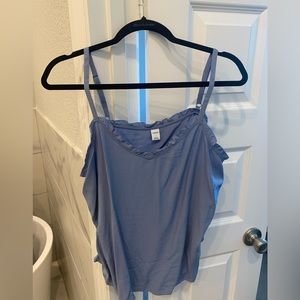 Old Navy. Blue Tank. Never worn! Large.
